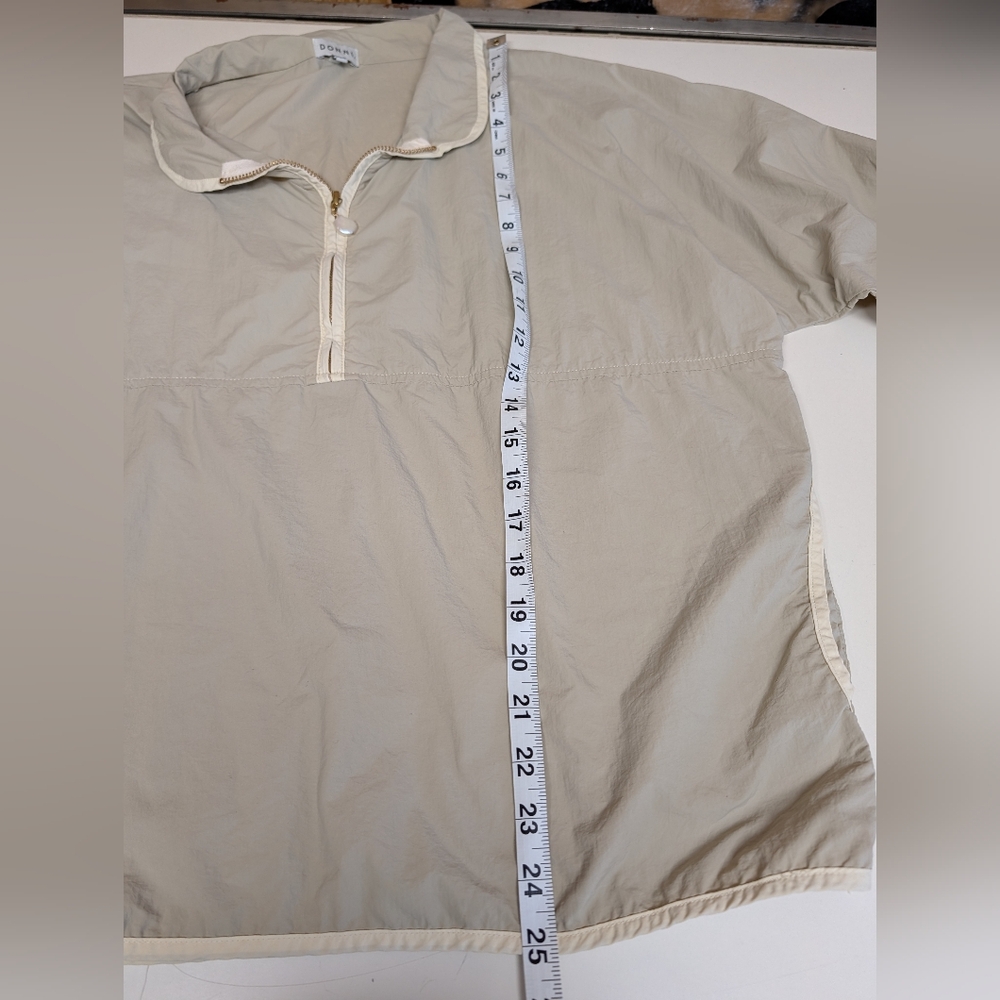 DONNI. Cream Zip-Up Bomber - Picture 11 of 12